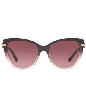 BVLGARI Gradual Logo Sunglasses - Pink