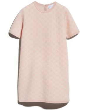 Gucci Children's Gg Wool Jacquard Dress - Pink