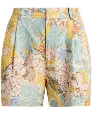 Ralph Lauren Slim-Fit Shorts - Yellow
