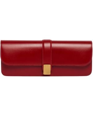 KHAITE Blake Clutch Bag - Red