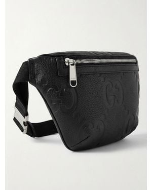 Gucci Jumbo Gg Small Belt Bag - Black