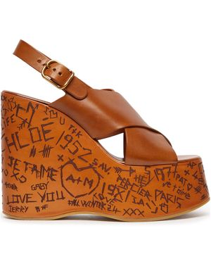 Chloé Wedge sandals for Women | Online Sale up to 44% off | Lyst Chloé Wedge sandals for Women | Online Sale up to 44% off | Lyst