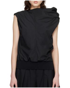 Sacai Sleeveless Top - Black