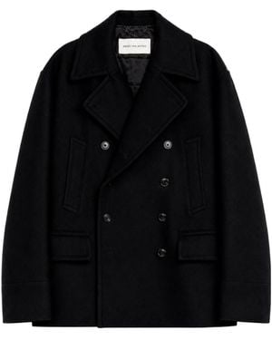 Dries Van Noten Wool Coat - Black