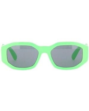 Versace Eyewear Rectangular Frame Sunglasses - Green