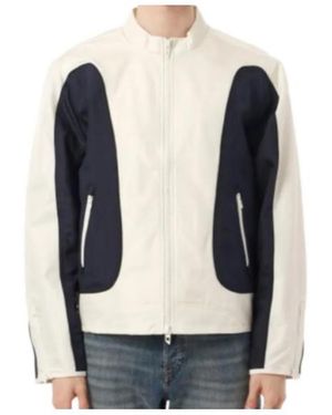DIESEL Wrd Panelled Zip-Up Jacket - Blue