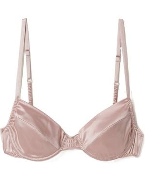 Miu Miu Satin Bra - Pink