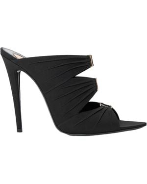 Saint Laurent Stiletto Court Shoes - Black
