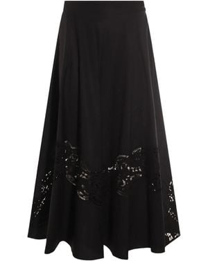 Twinset Hollow Skirt - Black