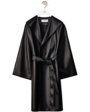 Loewe Girdle Coat - Black