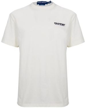 Polo Ralph Lauren Logo Crew Neck T-Shirt - White