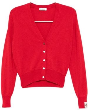 Bally Cashmere Cardigan - Red
