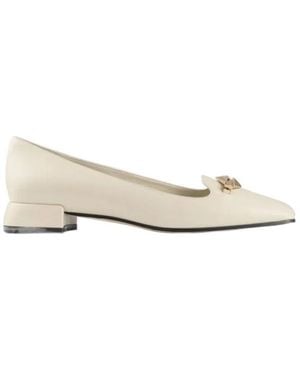 Jimmy Choo Ravi Court Shoes - Natural