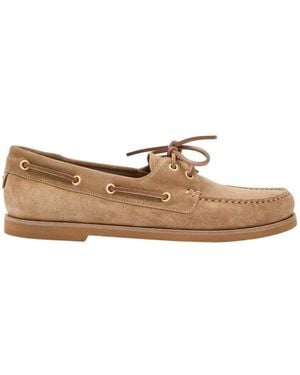 Gianvito Rossi Vande Suede Shoes - Brown