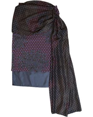 Dries Van Noten Patterned Skirt - Multicolour