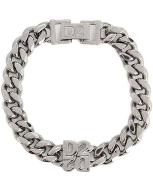 DSquared² D2-Upside-Down Armlet - Metallic