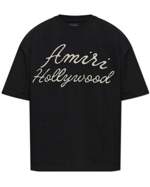 Amiri Short-Sleeved T-Shirt - Black