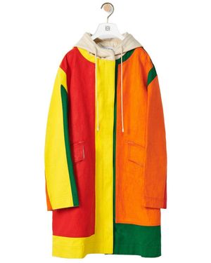 Loewe Coated Parka - White
