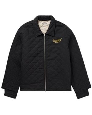 Bode Bloomstein Quilted Reversible Jacket - Black