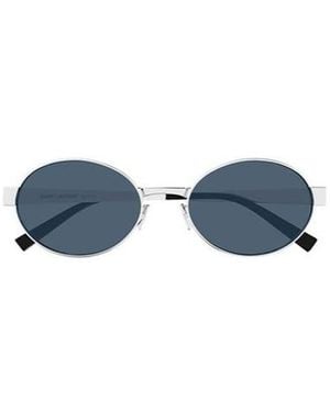 Saint Laurent Eyewear Sl 692 Oval Sunglasses - Blue