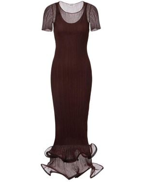 simkhai daniella ruffled midi dress Simkhai Daniella Maxi Dress by Jonathan Simkhai