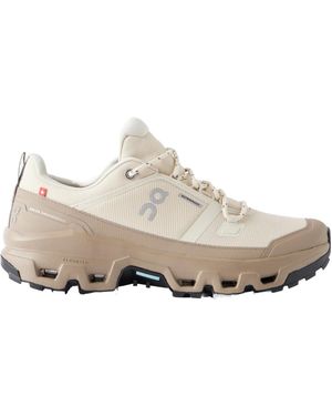 On Shoes Rubber-Trimmed Stretch Mesh Sneakers - White