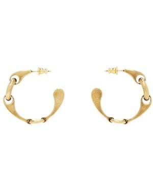 Chloé Hoop Earrings - Metallic