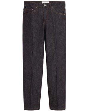 Ami Paris Parisian-Fit Cotton Jeans - Gray