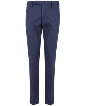 Incotex Poplin Pants - Blue