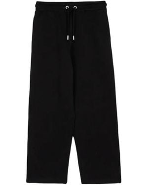 Ami Paris Drawstring Track Pants - Black