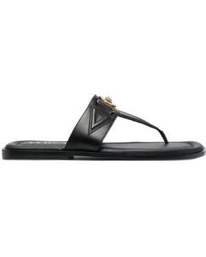 Versace La Medusa Slip-On Flip Flops - Multicolor