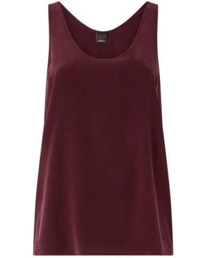 Pinko Sleeveless Vest Top - Red