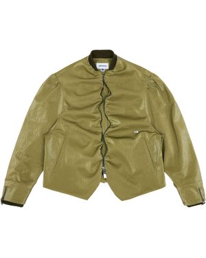 Adererror Zippered Casual Jacket - Green