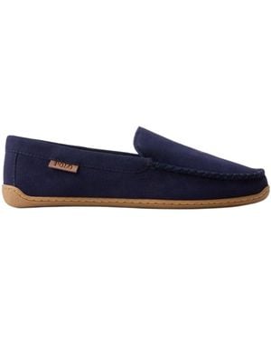 Polo Ralph Lauren Brenan Moccasin Slippers - Blue