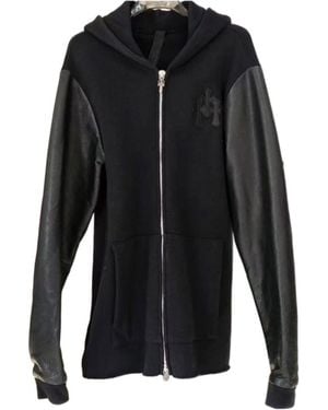 Chrome Hearts Zip-Up Hooded Jacket - Black