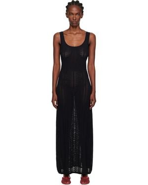 Holzweiler Tine Crochet Dress - Black