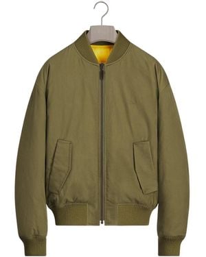 Dior Book Cover Reversible Bomber Jacket - Green