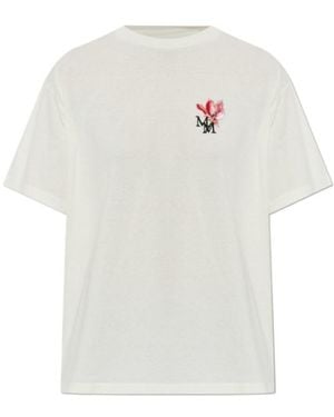 Maison Margiela Short-Sleeved Crewneck T-Shirt - White