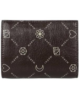 Marni Folding Wallet - Black