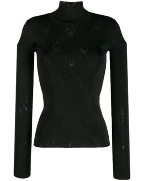 Balenciaga High-Necked Jumper - Black
