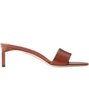 Tom Ford T 55 Leather Mule - Brown