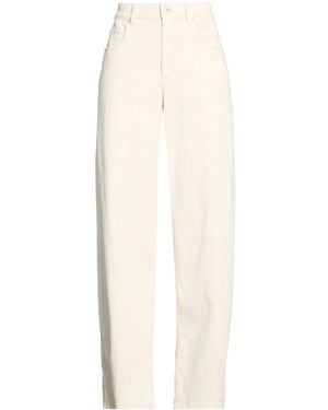 Brunello Cucinelli Plain Wide-Leg Jeans - White