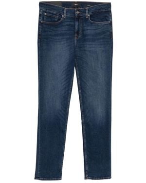 7 For All Mankind Logo Jeans - Blue