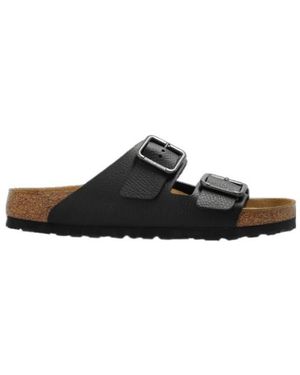 Birkenstock Arizona Wire Buckle Strap Sandals - Black