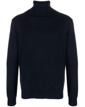 Dondup Roll-Neck Ribbed Jumper - Blue