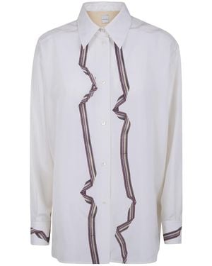 Paul Smith Printed Long Sleeved Shirt - Gray