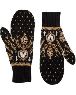 KHAITE Cashmere Gloves - Black