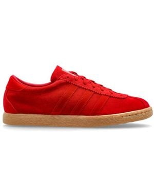adidas Originals Tobacco Lace-Up Sneakers - Red