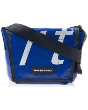 Freitag Flap Crossbody Bag - Blue