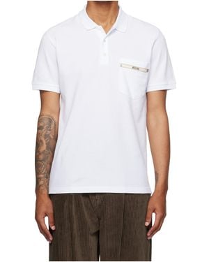 Moschino Short-Sleeved Polo Shirt - White